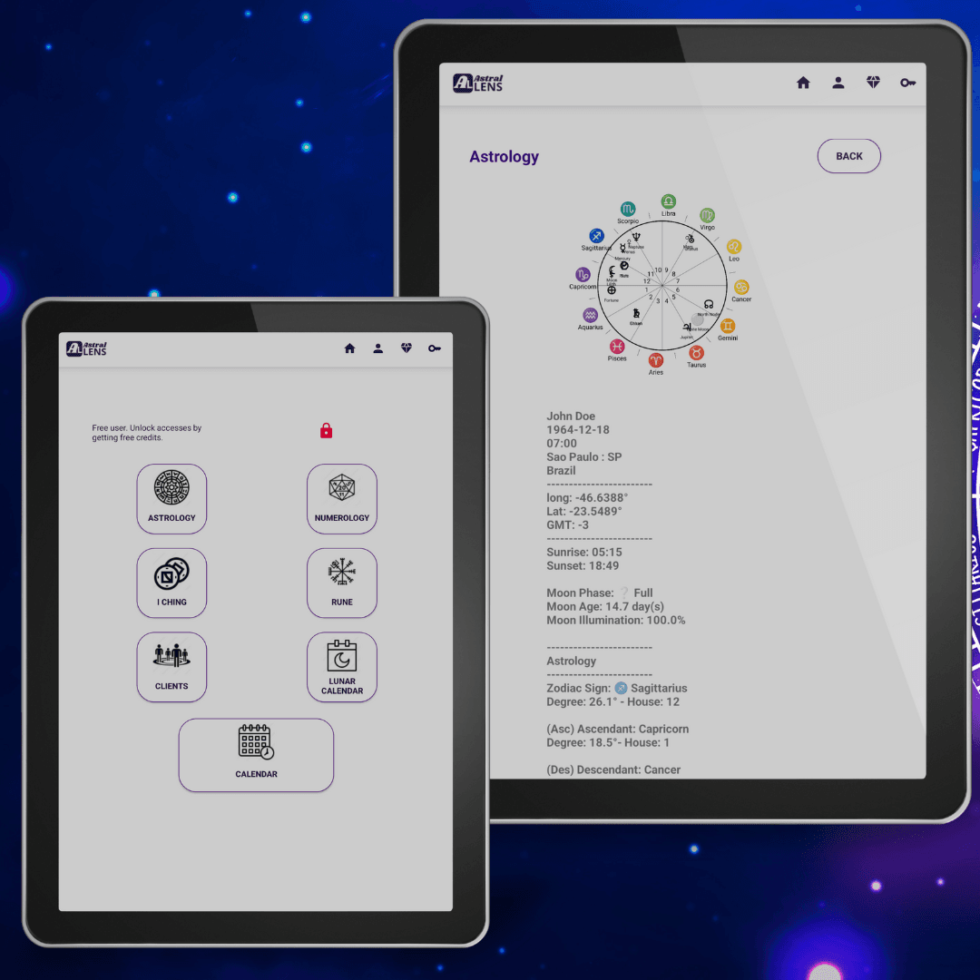 Astral Lens tablet
